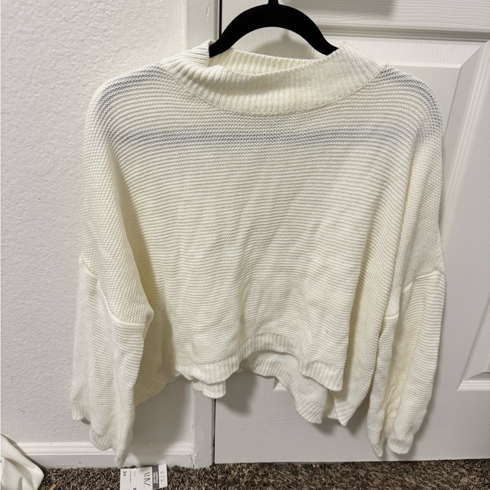 White sweater